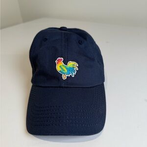 Chubbies Navy Dad Cap with Rooster Patch
